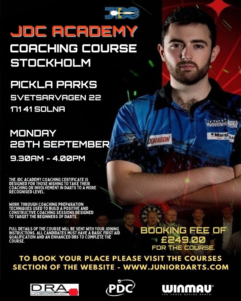 JDC COACHING COURSE - SWEDEN
