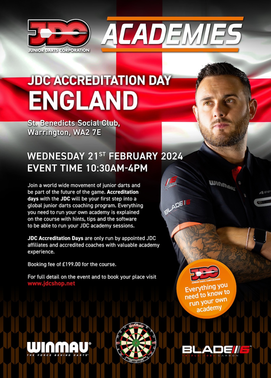 JDC ENGLAND Poster February 2024