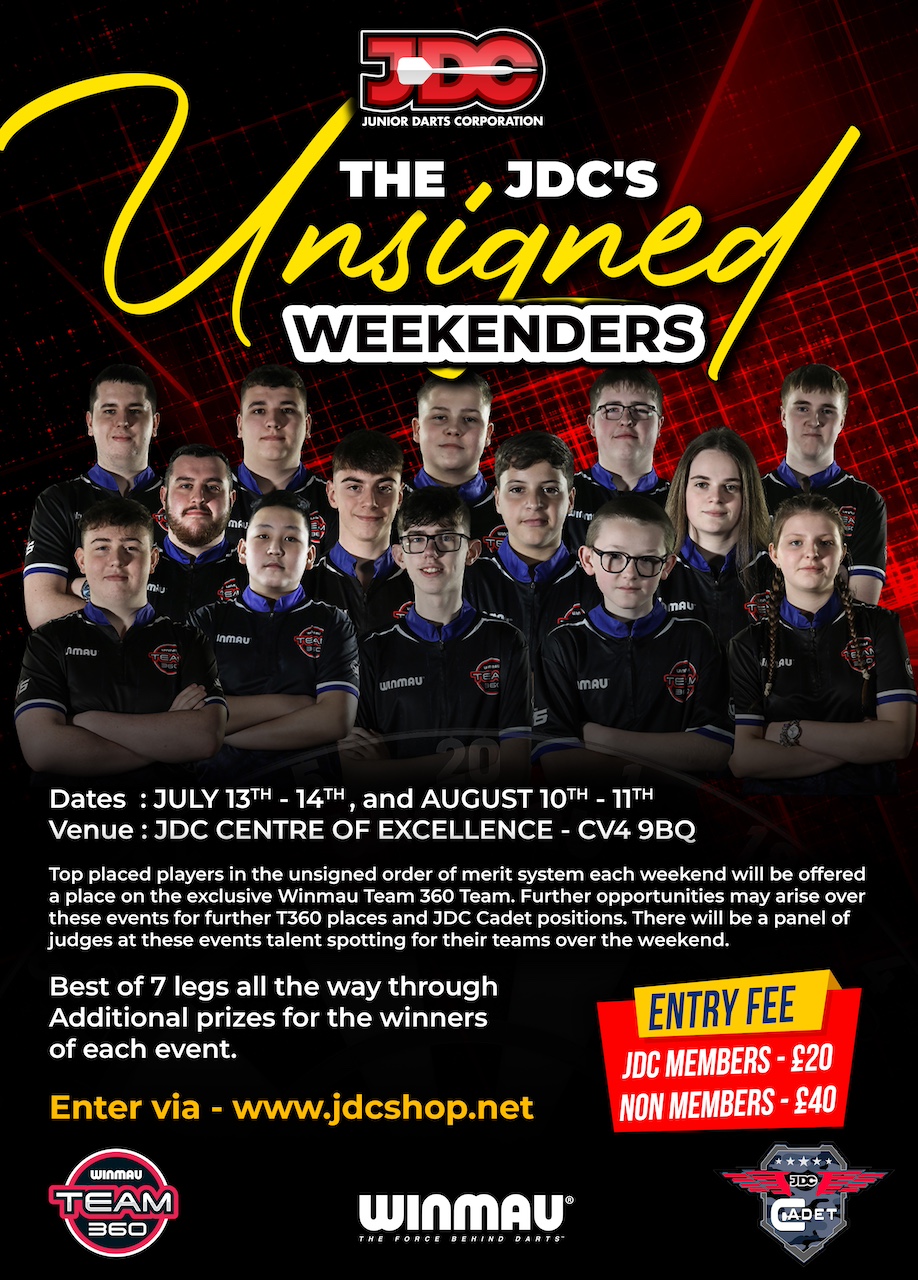 JDC Unsigned Weekenders Poster 2024 1