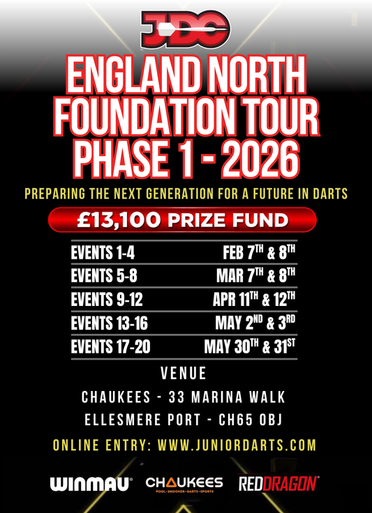 FOUNDATION TOUR PHASE 1 - NORTH EVENTS 17-20