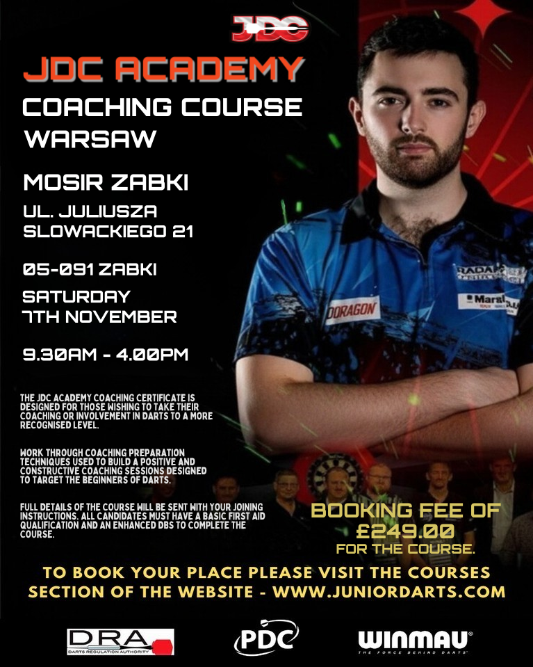 JDC ACADEMY COACHING COURSE - POLAND